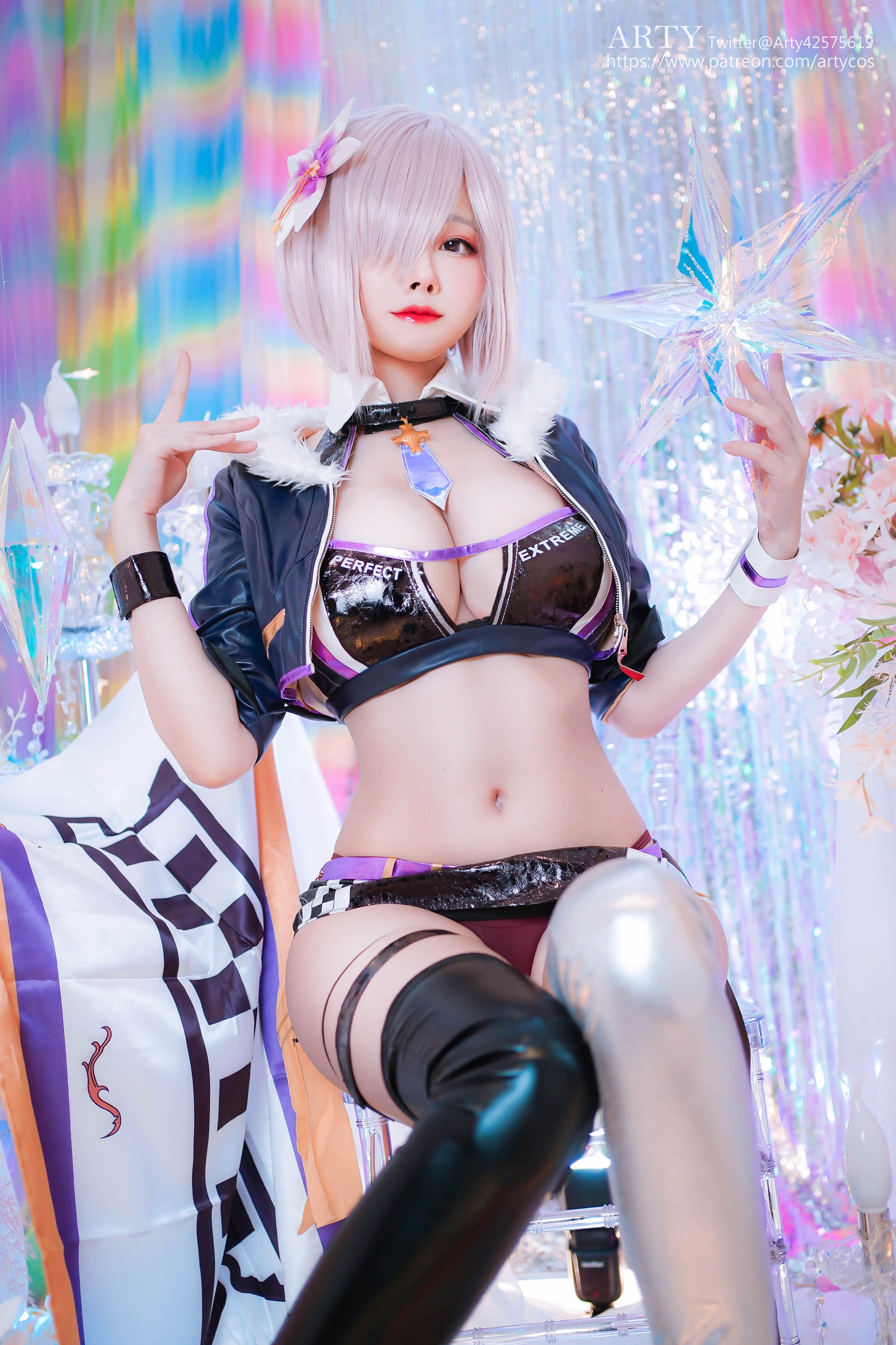 Arty亚缇 - NO.050 Mashu Kyrielight Race Queen[22P]-XikXak